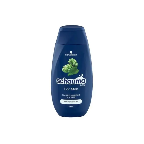 Schauma Men, Șampon pentru ceară, Hamei Volum 250 ml
