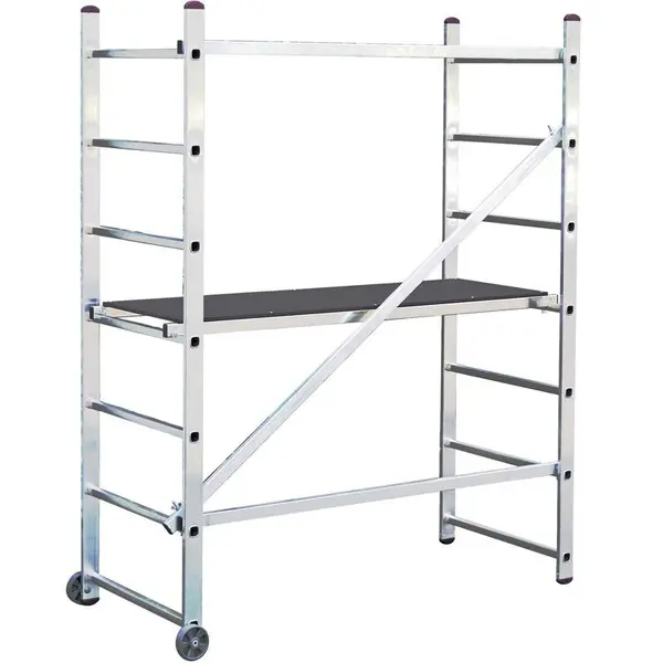 Schela mobila Krause Corda 0,5 x 1,5m, aluminiu, inaltime lucru 3m