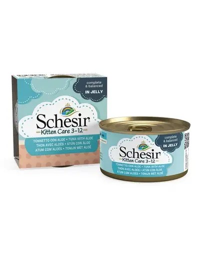 SCHESIR Ton cu aloe pentru pisoi 85 g