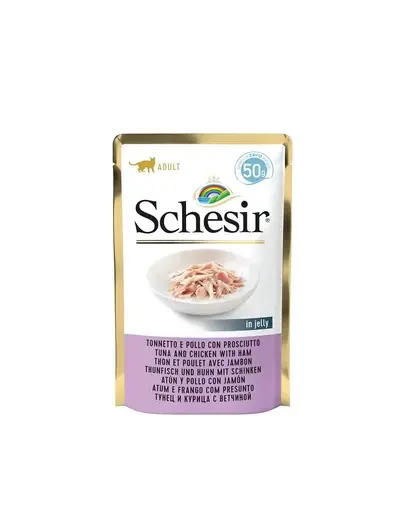 SCHESIR Ton cu pui și șuncă 50 g