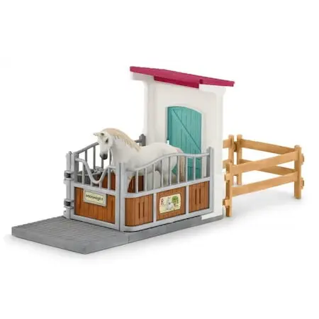 Schleich Set de 8 figurine Schleich, padoc pentru cai, SLH42569