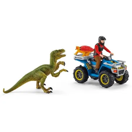 Schleich Set figurine Schleich, Fuga pe ATV