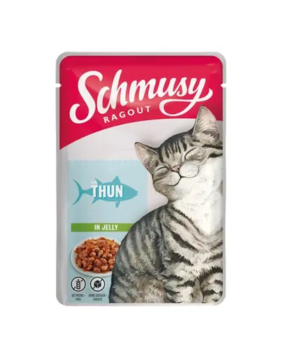 SCHMUSY RAGOUT ton in aspic hrana pentru pisica 22x100 g