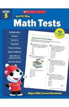 Scholastic Success with Math Tests Grade 5 - Scholastic Teaching Resources