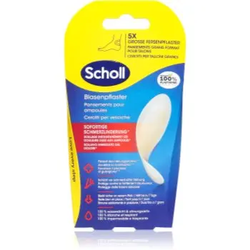 Scholl Dr. Scholl's Blister Plasters plasture rezistent la apă pentru flictene la călcâie