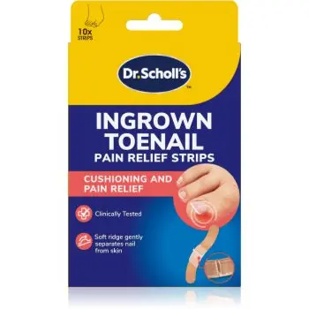 Scholl Dr. Scholl's Ingrown Toenail Pain Relief Strips plasturi de protecție pentru cresterea unghiilor