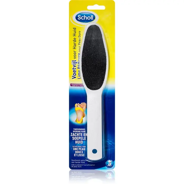 Scholl Hard Skin Foot File pila de unghii pentru tălpile picioarelor 1 buc