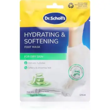 Scholl Pedimask™ Aloe Vera mască hrănitoare profundă pentru picioare