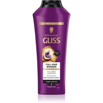 Schwarzkopf Gliss Full Hair Wonder sampon pentru regenerare pentru par deteriorat