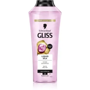 Schwarzkopf Gliss Liquid Silk sampon pentru regenerare pentru intarire si stralucire