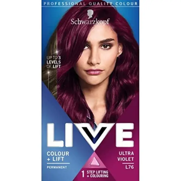 Schwarzkopf Live Color + Lift Vopsea de păr cremă Volum L77 Roz Pasiune
