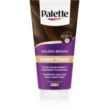 Schwarzkopf Palette Warm Toner Masca pentru nuanțe calde de păr maro