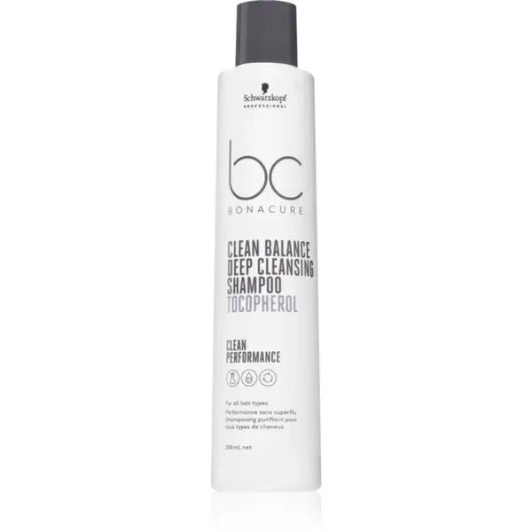 Schwarzkopf Professional BC Bonacure Clean Balance curatarea profunda a scalpului 250 ml