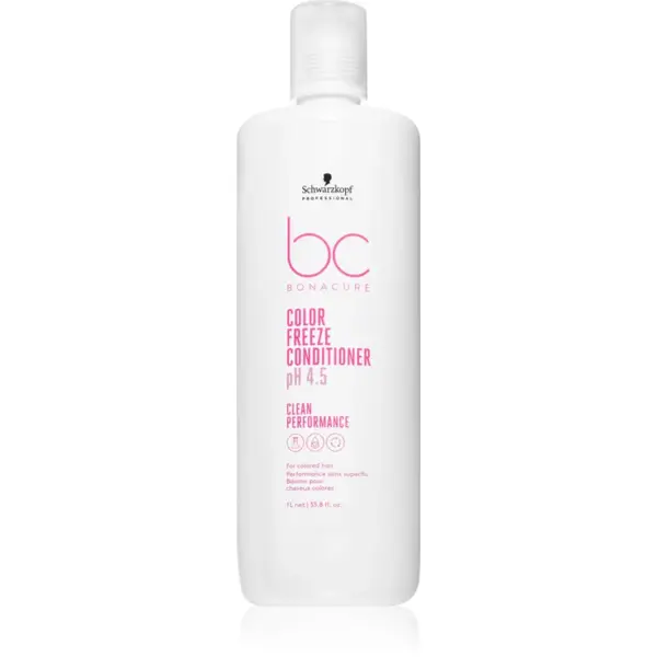 Schwarzkopf Professional BC Bonacure Color Freeze balsam protector pentru păr vopsit 1000 ml