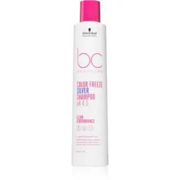 Schwarzkopf Professional BC Bonacure Color Freeze Silver Sampon argintiu pentru parul blond cu suvite