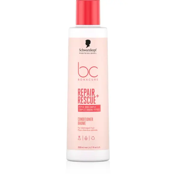 Schwarzkopf Professional BC Bonacure Repair Rescue+ balsam intensiv pentru par deteriorat 200 ml
