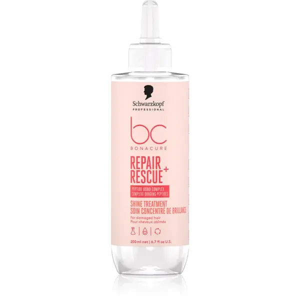 Schwarzkopf Professional BC Bonacure Repair Rescue+ produs concentrat pentru ingrijire pentru par deteriorat 200 ml