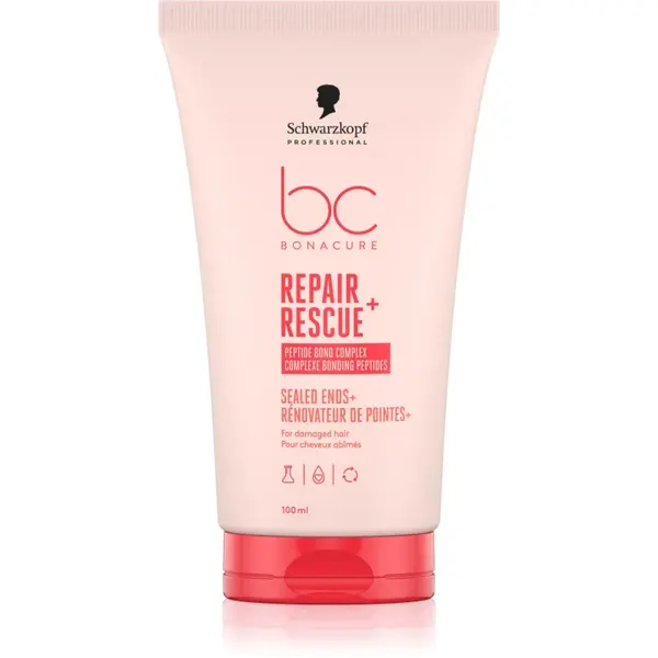 Schwarzkopf Professional BC Bonacure Repair Rescue+ ser crema pentru păr foarte deteriorat și vârfuri despicate 100 ml