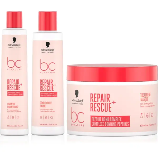 Schwarzkopf Professional BC Bonacure Repair Rescue+ set pentru par deteriorat
