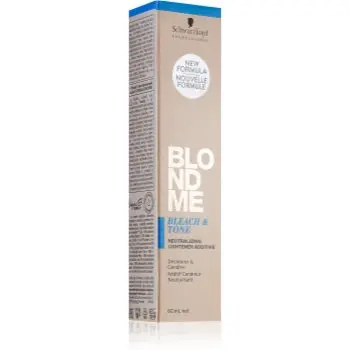 Schwarzkopf Professional Blondme Bleach & Tone Adaos de tonifiere si iluminare