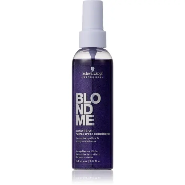 Schwarzkopf Professional Blondme Bond Repair Purple Spray Conditioner balsam de par violet Spray 150 ml