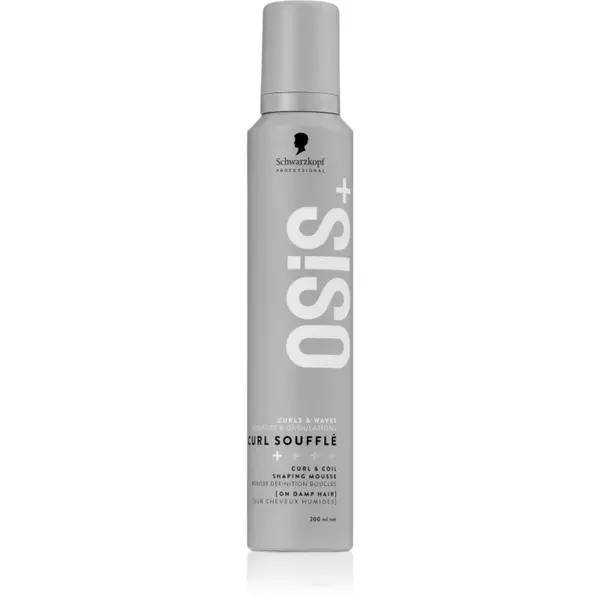 Schwarzkopf Professional Osis+ Curl Soufflé spuma modelatoare pentru par ondulat si cret 200 ml