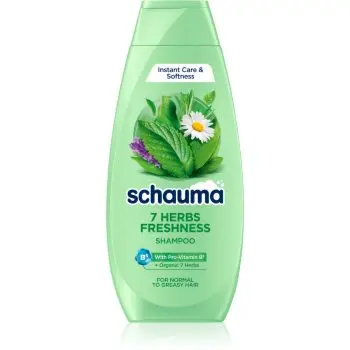 Schwarzkopf Schauma 7 Herbs Freshness sampon pe baza de plante pentru par normal spre gras
