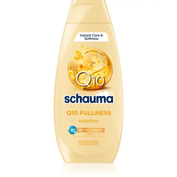 Schwarzkopf Schauma Q10 Fullness șampon pentru păr fin și subțire cu coenzima Q10 400 ml