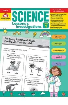 Science Lessons and Investigations, Grade 1 - Evan-moor Educational Publishers