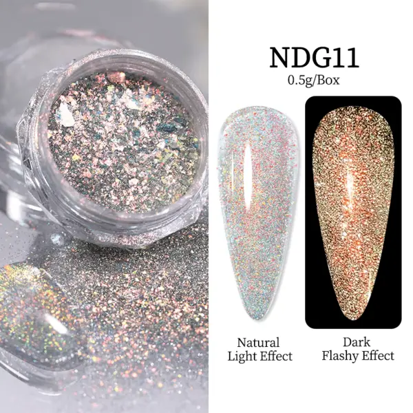 Sclipici Chrome Aurora NDG11 - Everin
