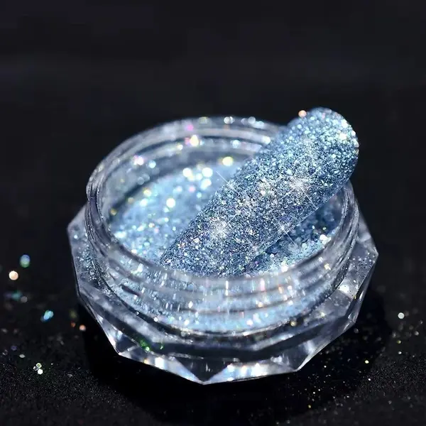 Sclipici unghii Marquise, GLITTER10, Albastru