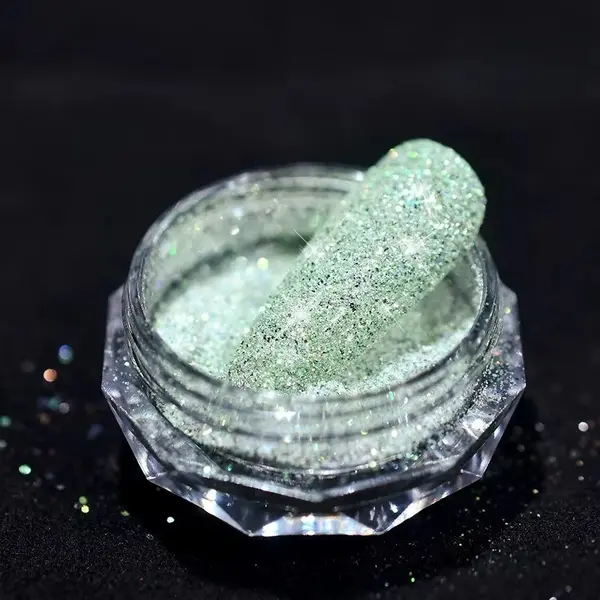 Sclipici unghii Marquise, GLITTER12, Verde