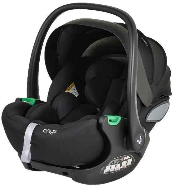 Scoică auto Cangaroo - Onyx, i-Size, 40-87 cm, Black