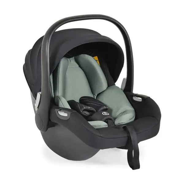 Scoica auto cu adaptori pentru carucior Cangaroo I-Size 40-83 cm Negru Verde