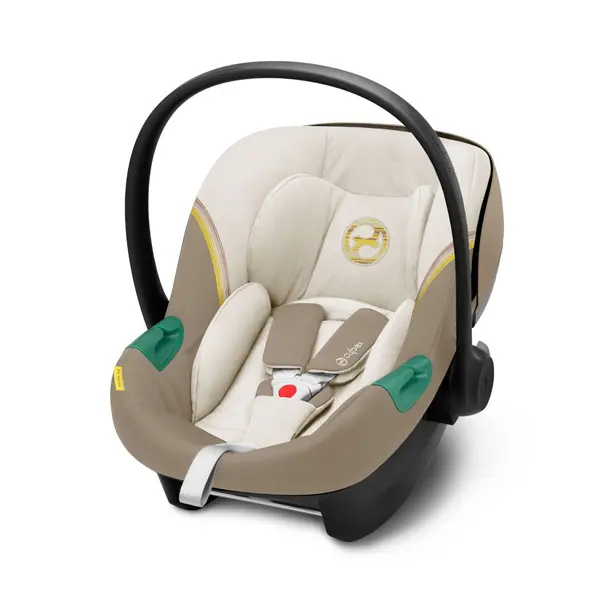 Scoica auto Cybex Gold ATON S2 I-SIZE Seashell Beige 0-13 kg