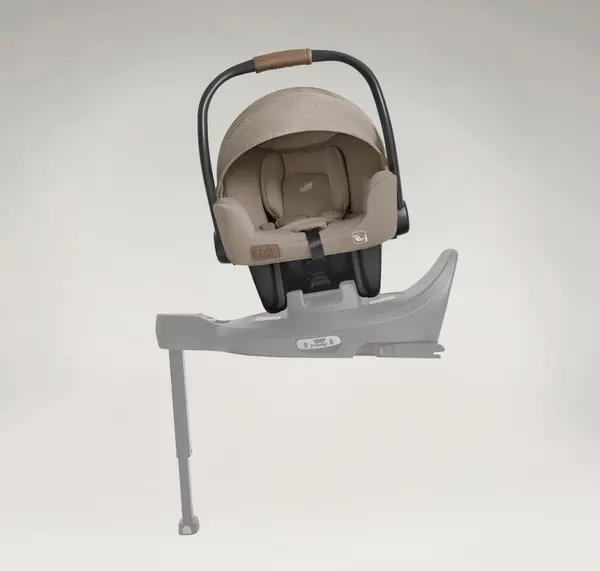 Scoica auto Joie i-Starter Sandstone cu tetiera reglabila, 40-75 cm, certificata R129
