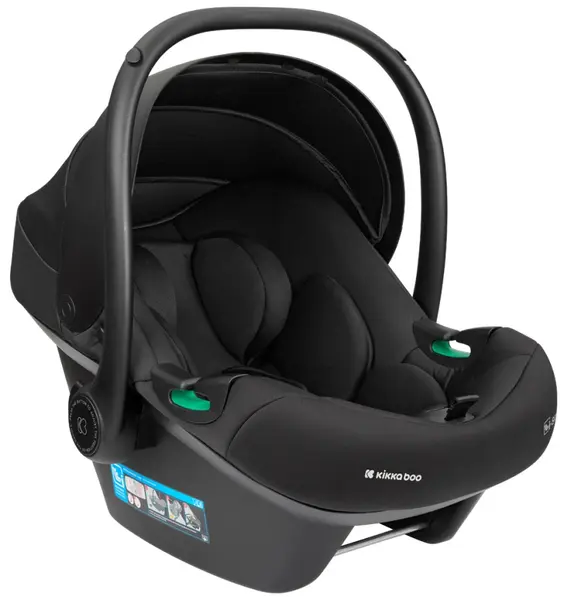Scoica auto KikkaBoo - I-Prime, i-Size, 40-87 cm, negru