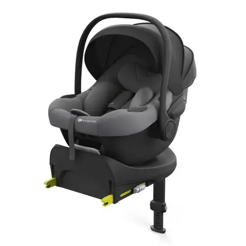 Scoica auto Kinderkraft I-Lite cu baza Endura Safe Fx, R129, 0 - 13kg, Gri