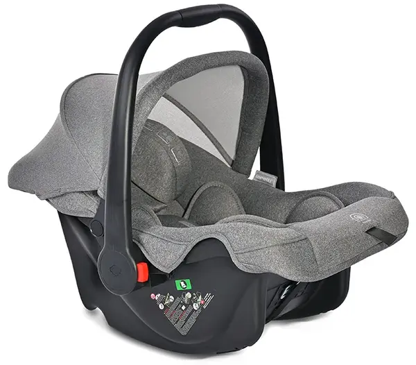 Scoica auto Lorelli - Joy, i-Size, 40-85 cm, Grey Jasper