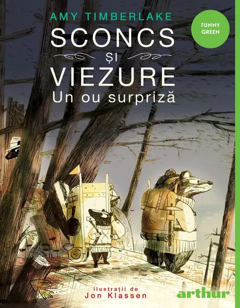 Sconcs și viezure. Un ou surpriză - Amy Timberlake