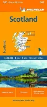 Scotland - Michelin Regional Map 501, Sheet Map/Michelin