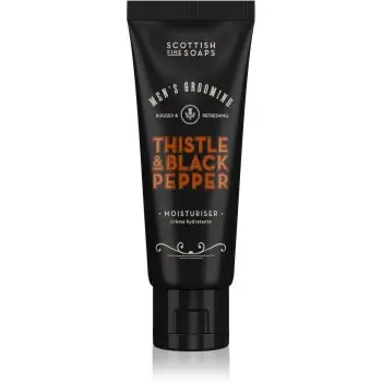 Scottish Fine Soaps Thistle & Black Pepper crema de fata hidratanta pentru barbati