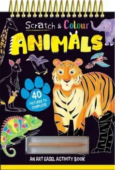 Scratch and Colour Animals, Hardback/Jenny Copper