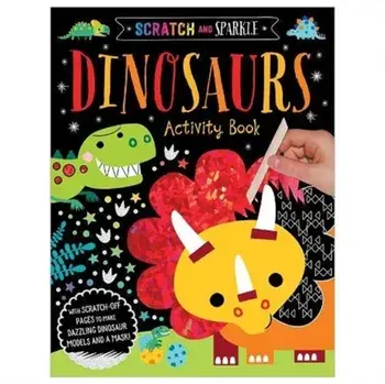 Scratch and Sparkle - Dinosaurs Activity Book, Paperback/***