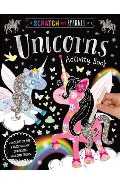 Scratch and Sparkle Unicorns Activity Book - Make Believe Ideas Ltd