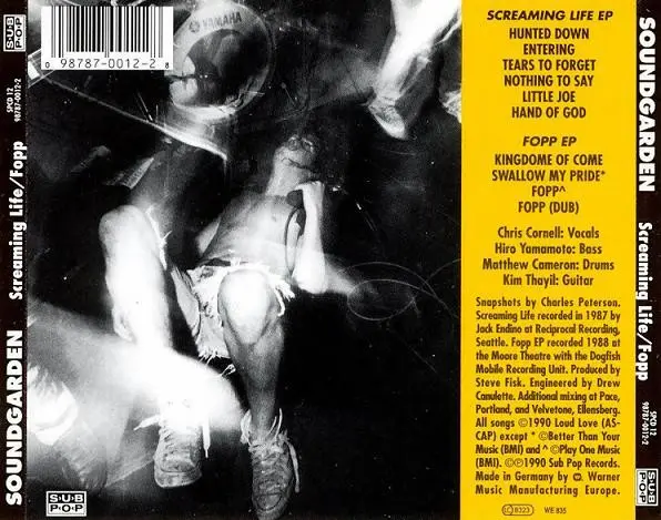 Screaming Life / Fopp | Soundgarden