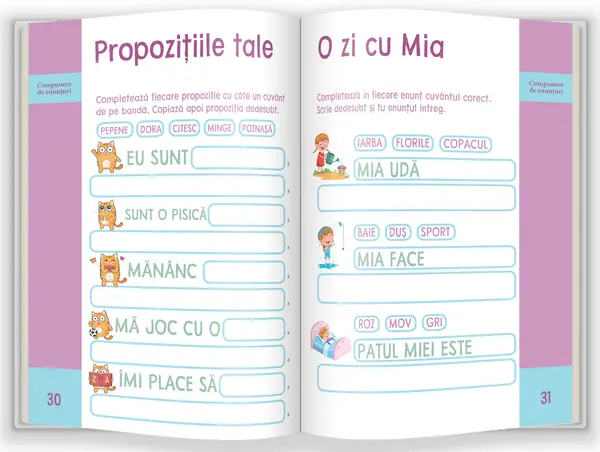 Scriere si construire de enunturi |