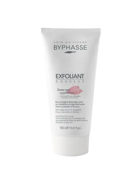 Scrub calmant pentru ten sensibil spre uscat Home Spa, 150ml, Byphasse