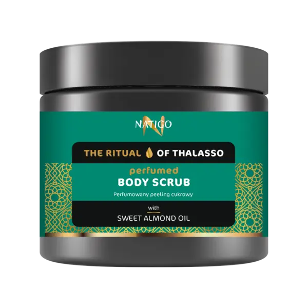 Scrub corporal cu ulei de migdale The Ritual Of Thalasso, 650g, Natigo