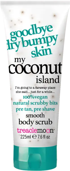 Scrub de corp My Coconut Island, 225ml, Treaclemoon